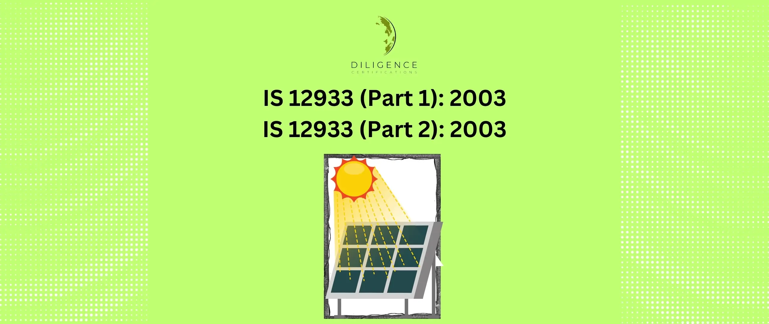 BIS Certification for Solar Flat Plate Collectors