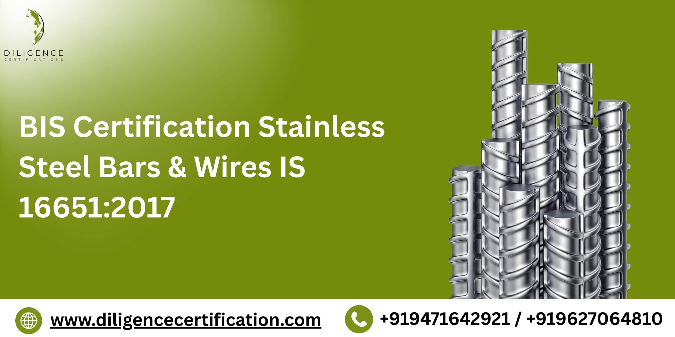 BIS Certification for Stainless Steel Bars and Wires