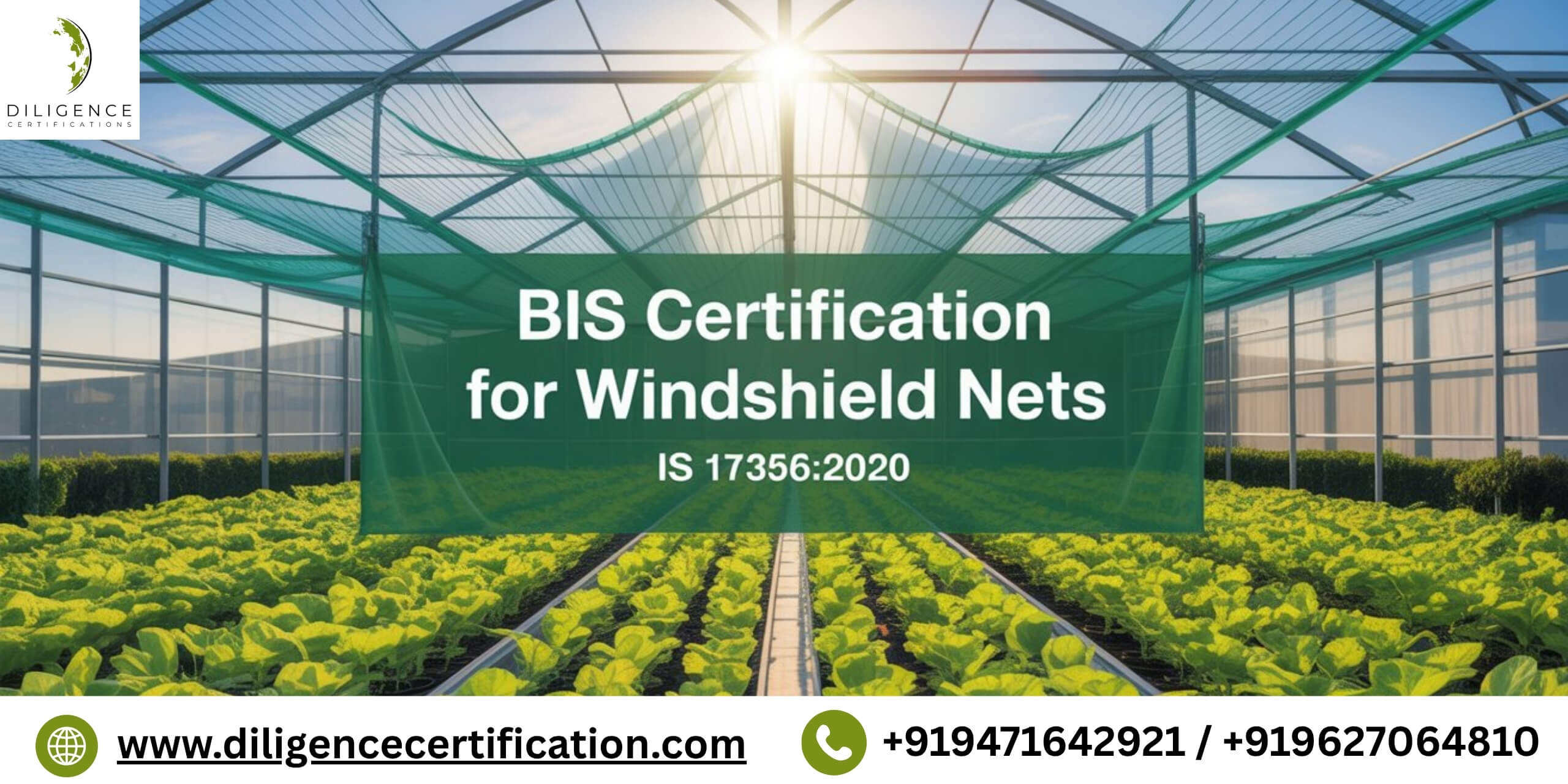 BIS Certification for Windshield Nets for Crops