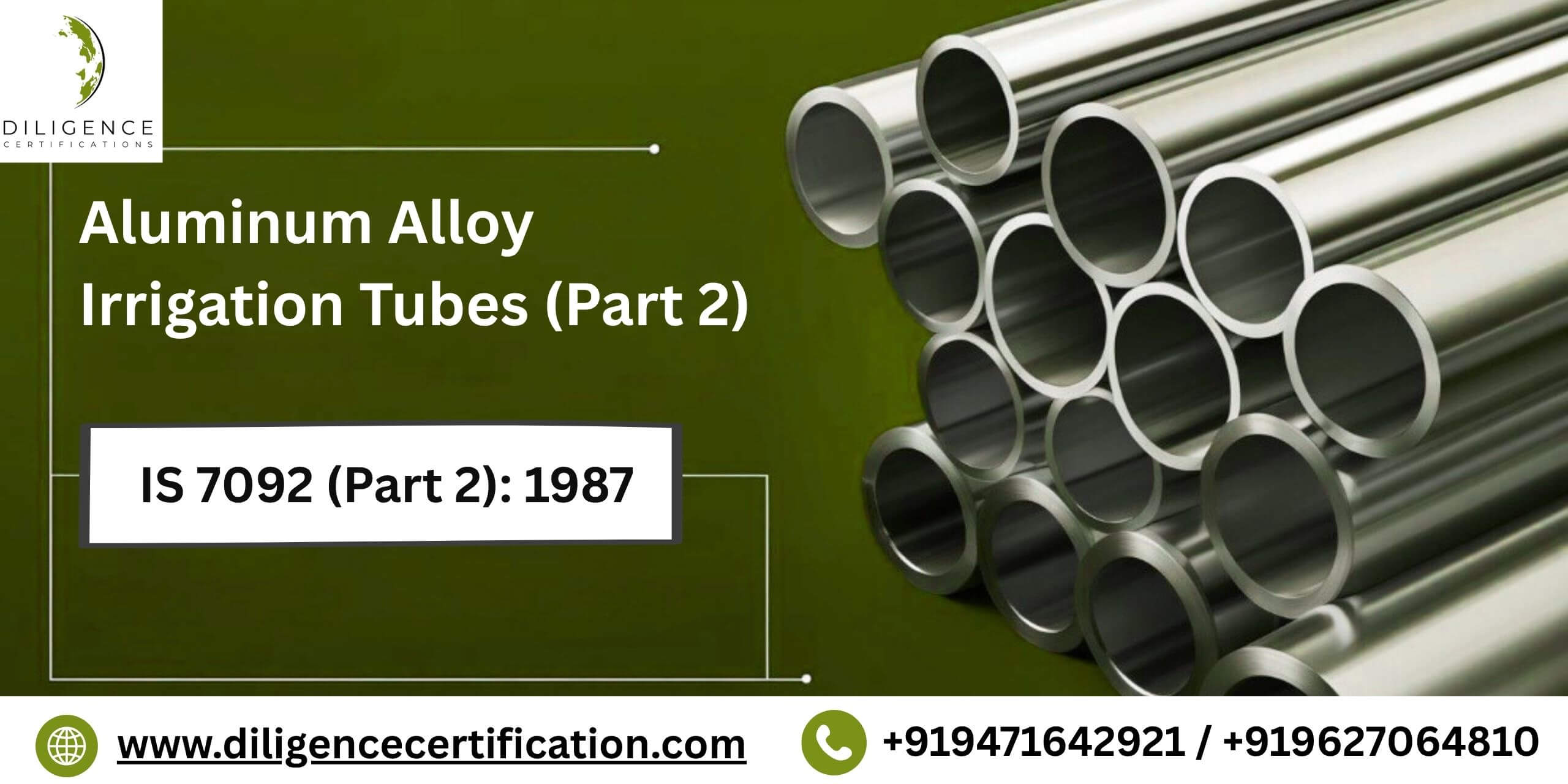 BIS Certification for Aluminum Alloy Extruded tubes
