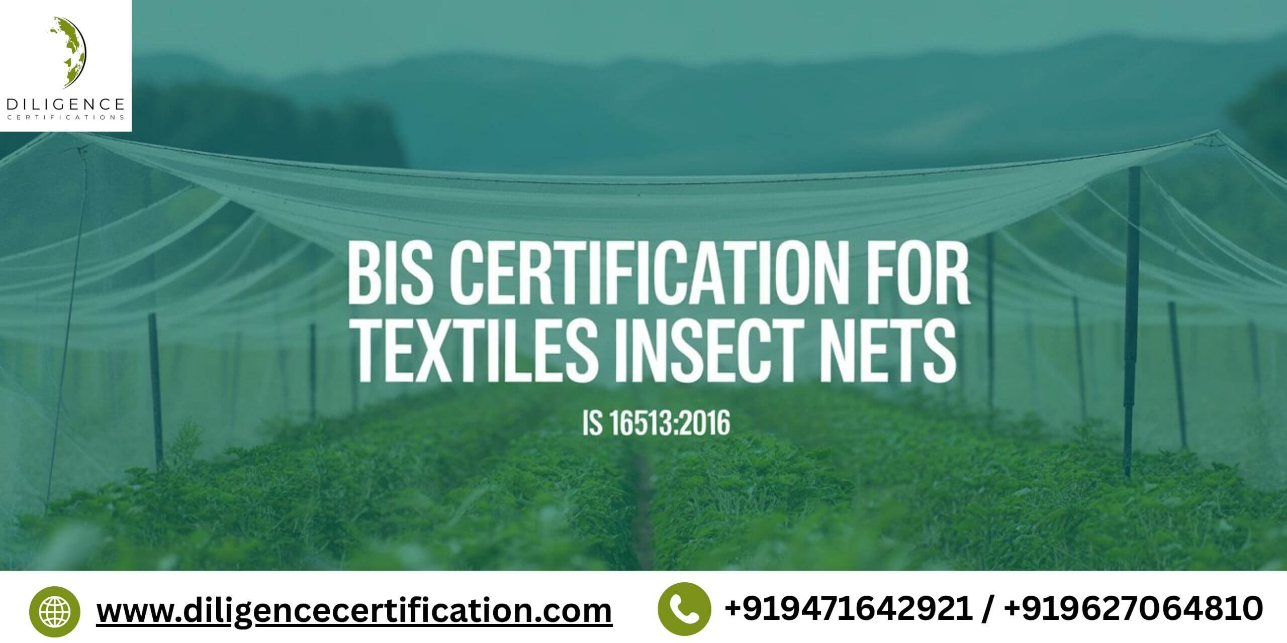 BIS Certification for Textiles Insect Nets