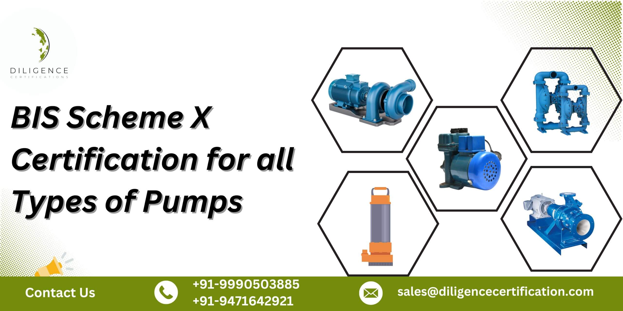 BIS Certification for pumps