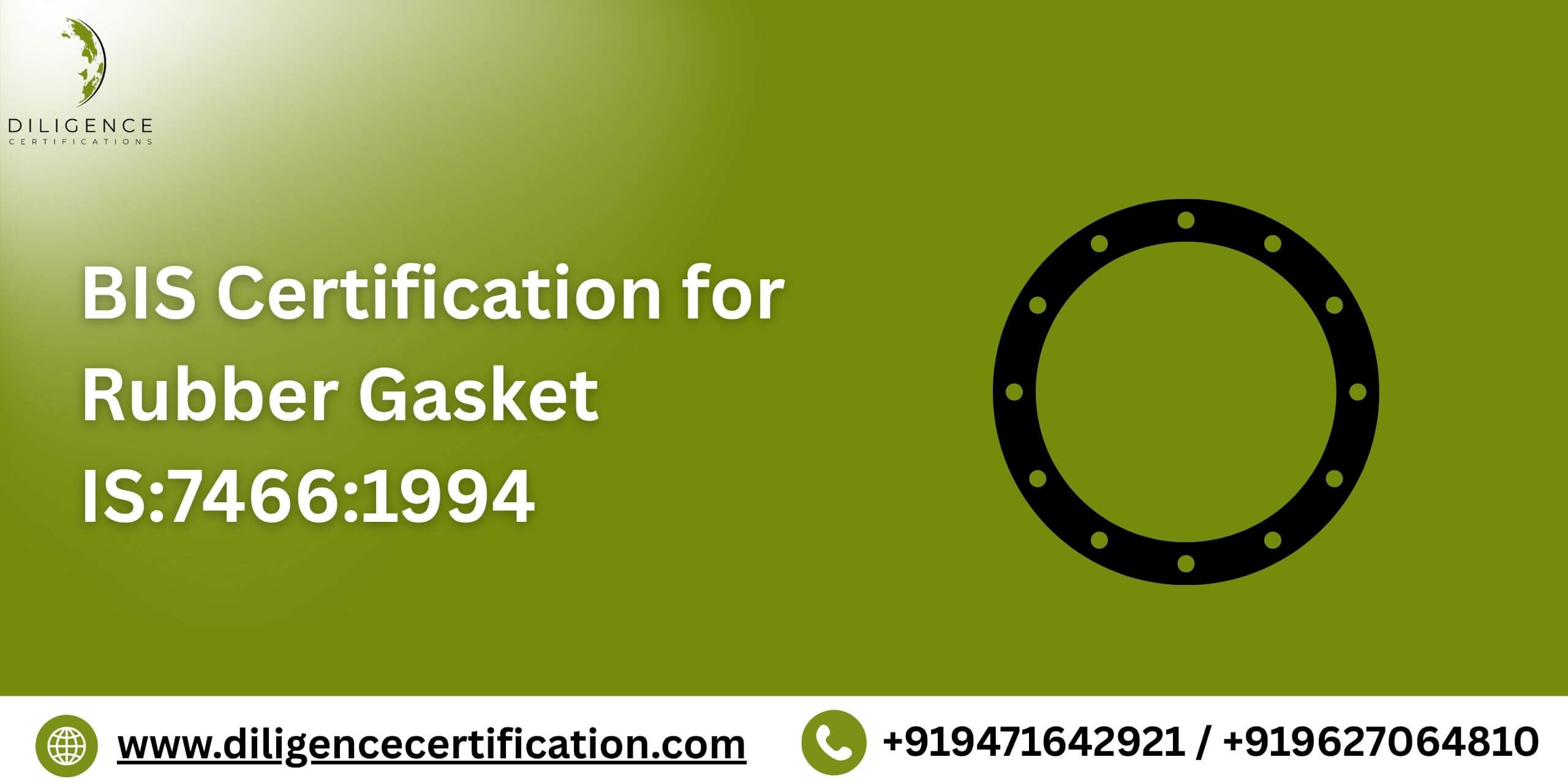 BIS Certification for Rubber gaskets