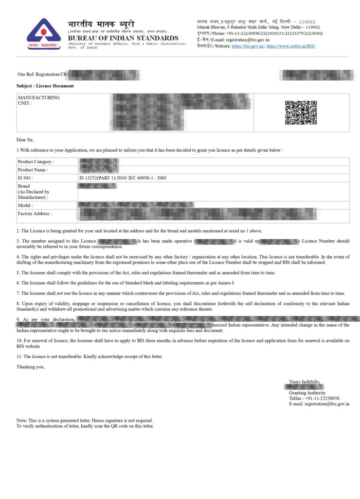 CRS Certification