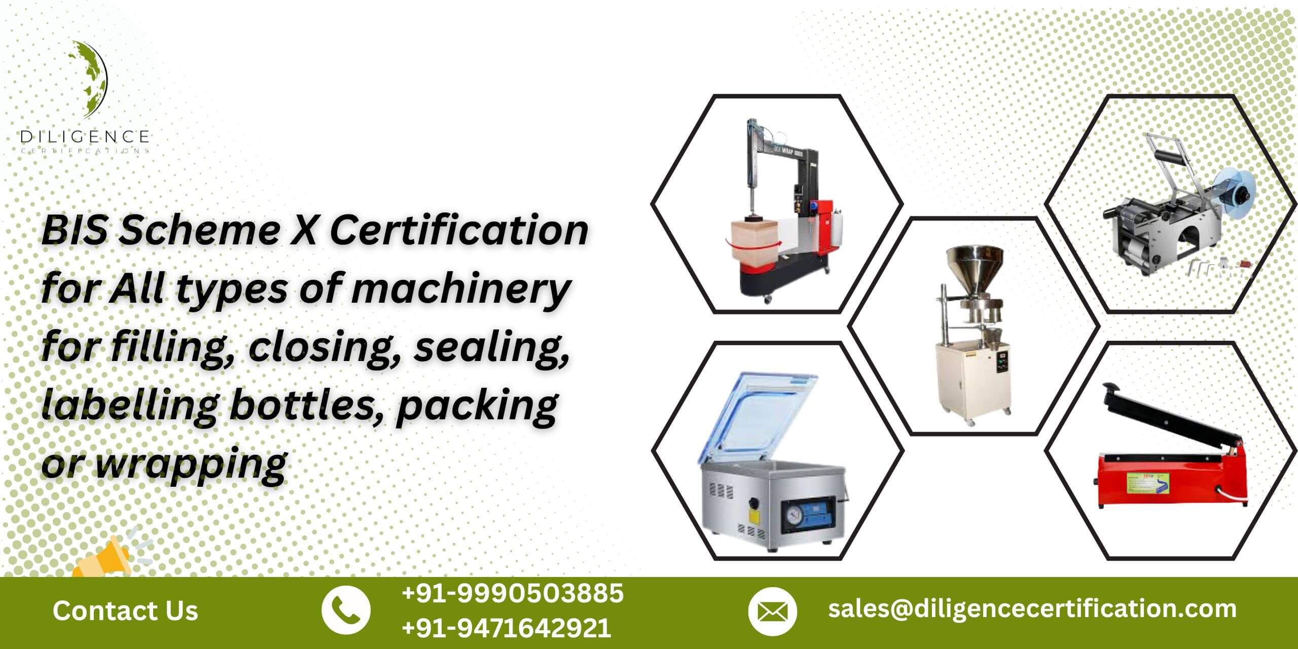 BIS Scheme X for Packing Machinery
