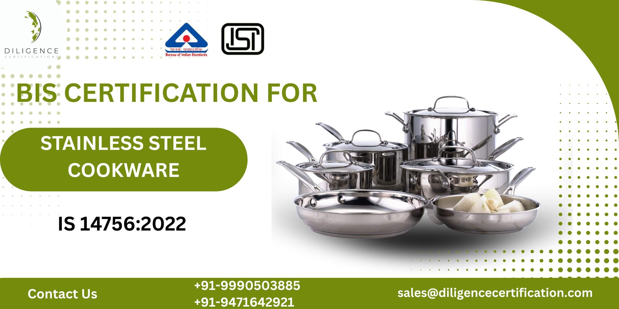 bis certification for stainless steel cookware
