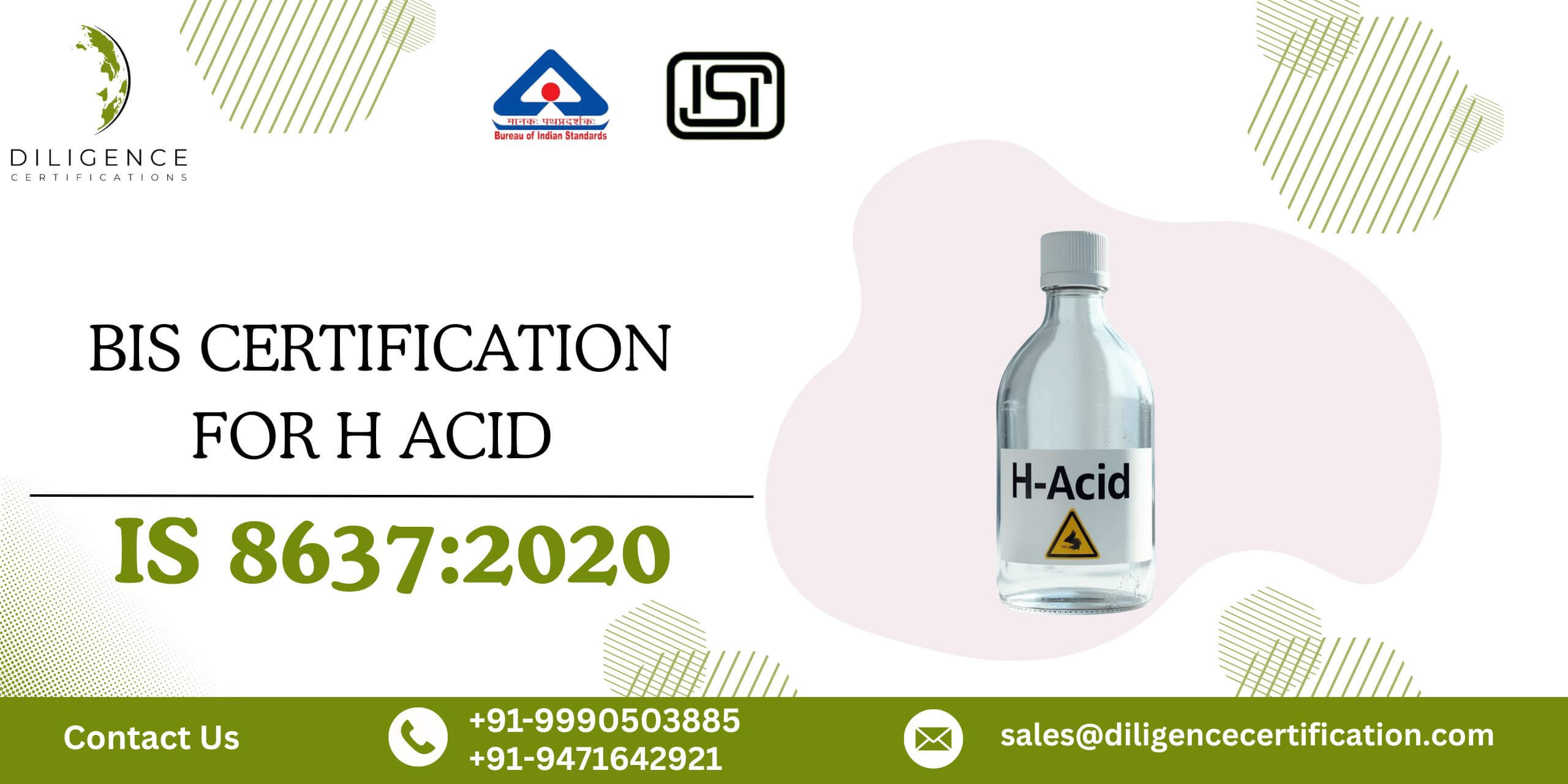 BIS certification for H Acid