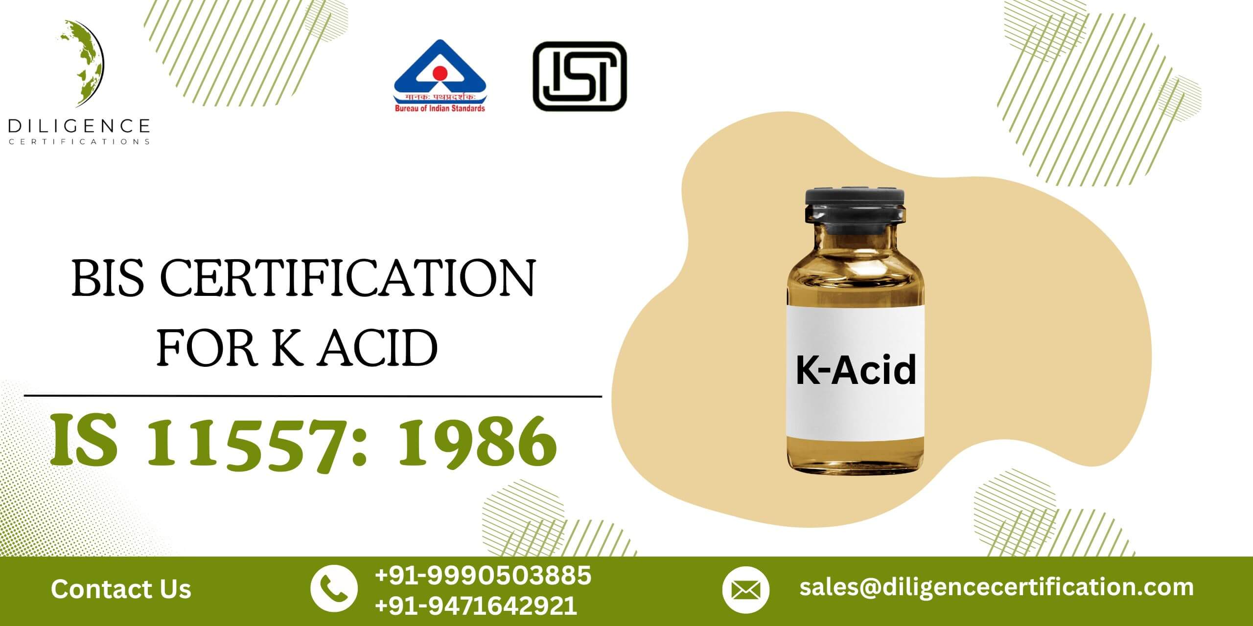 BIS Certification for K Acid