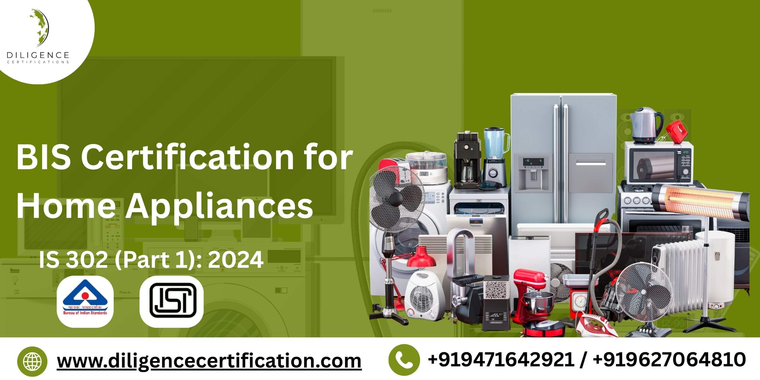 BIS Certification for Home Appliances