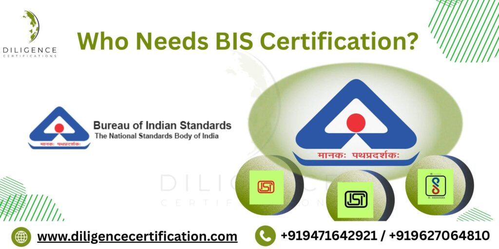 Who Needs BIS Certification?