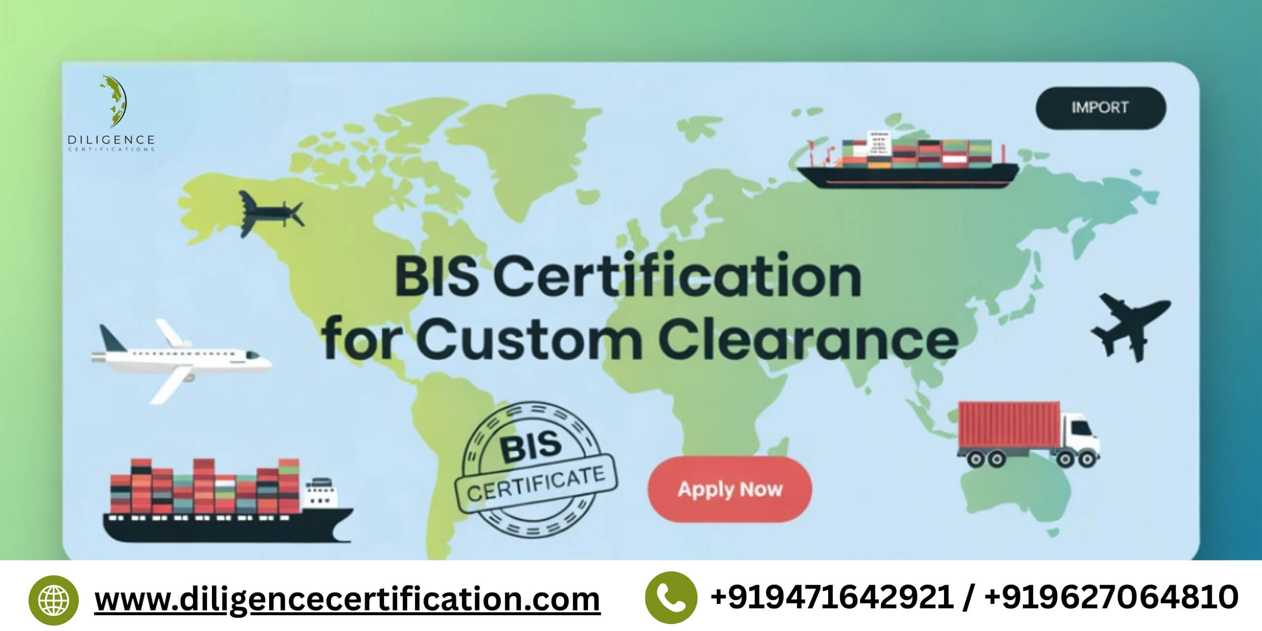 BIS for customs clearance