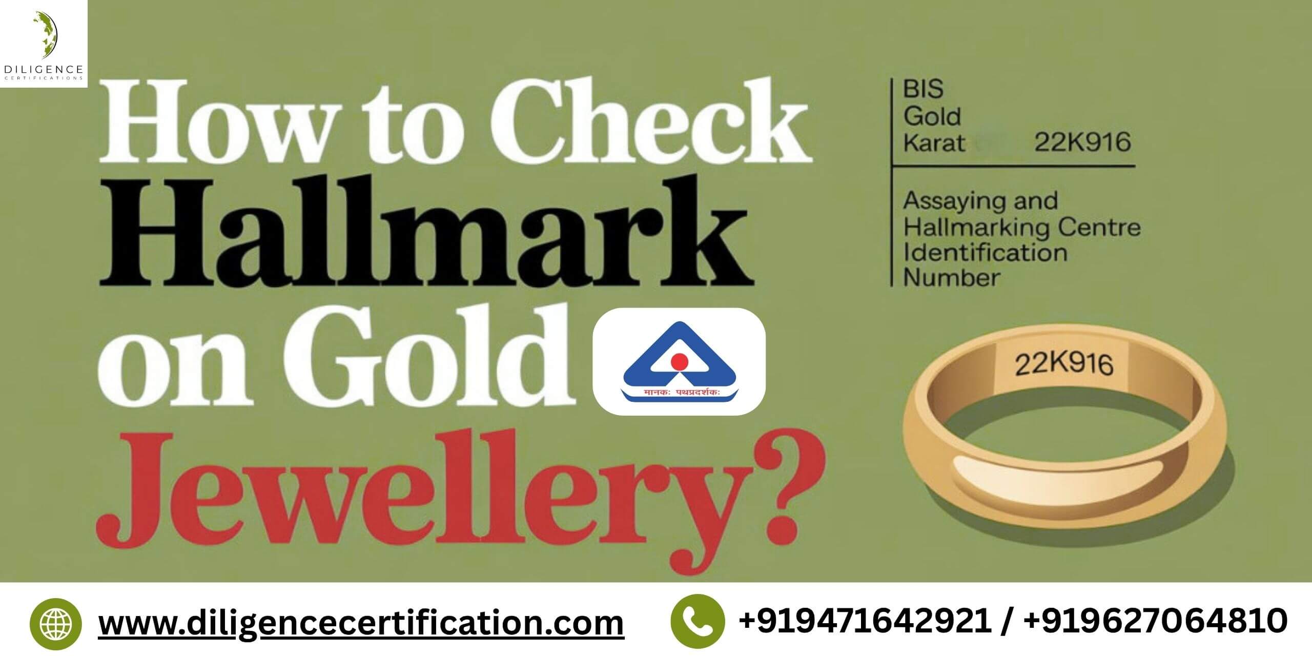 BIS Certificate for gold
