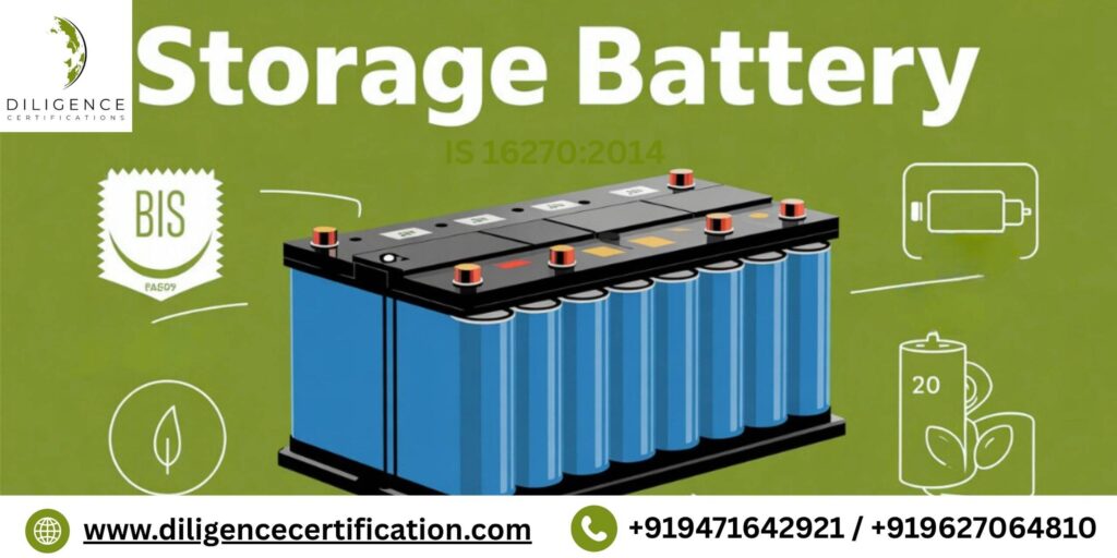 BIS Certificate for Storage battery