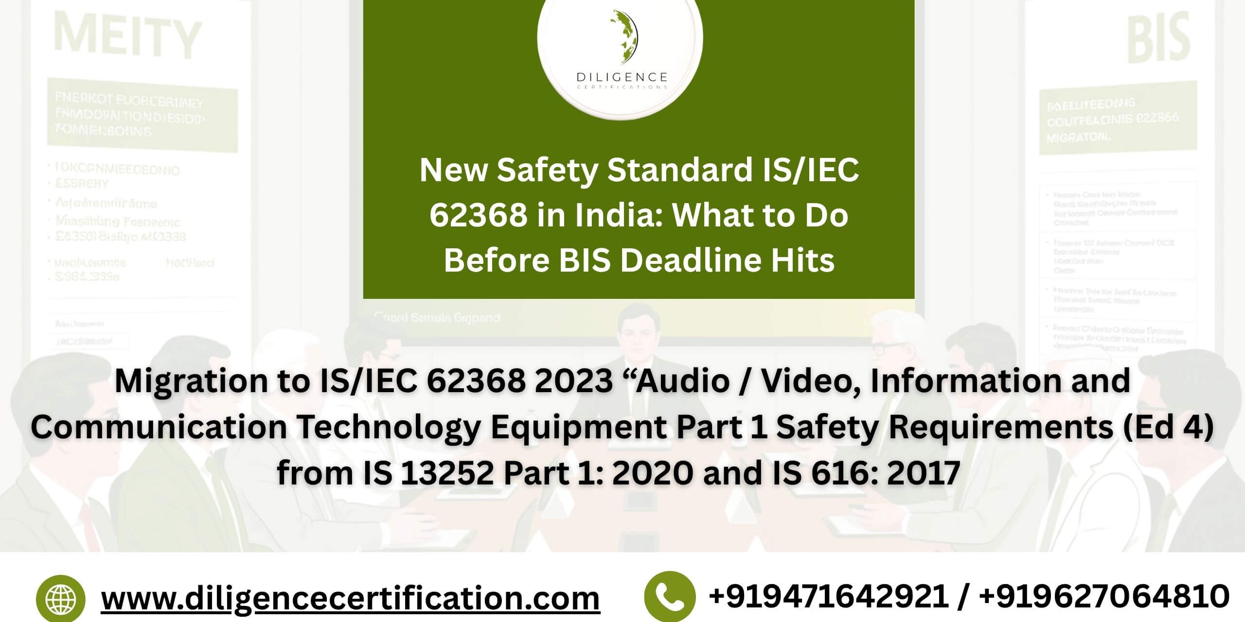 Migration to IS/IEC 62368
