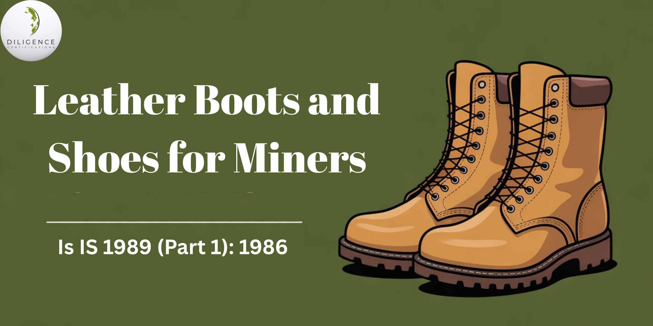 Leather Boots and Shoes for Miners