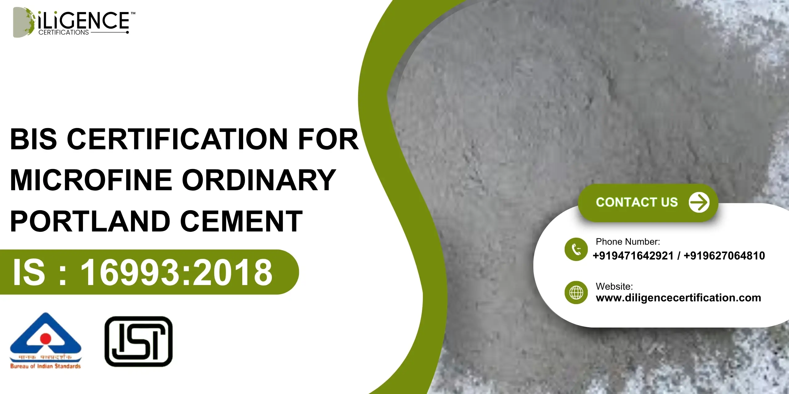 Microfine Ordinary Portland Cement