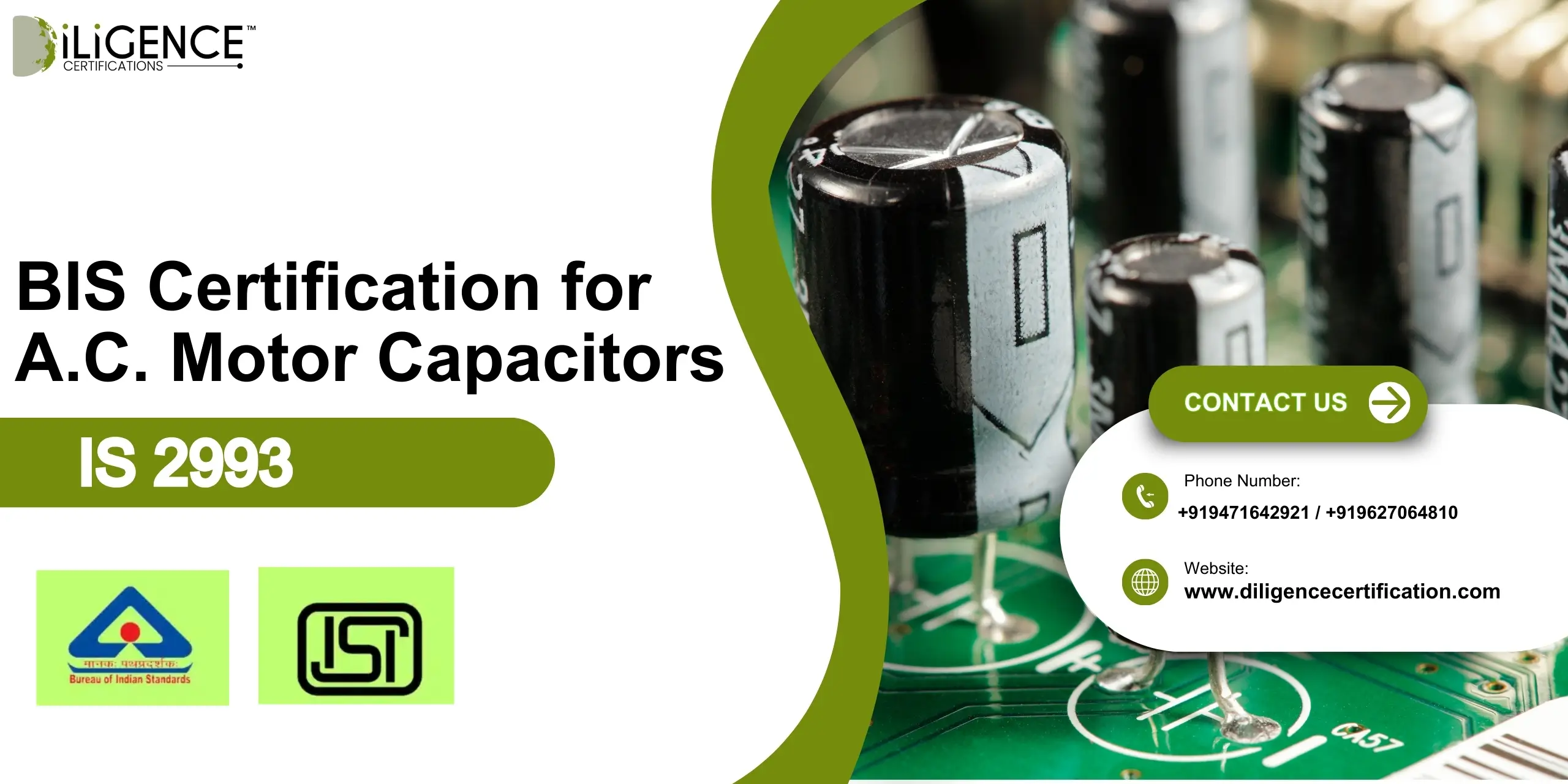 BIS For AC Motor Capacitors