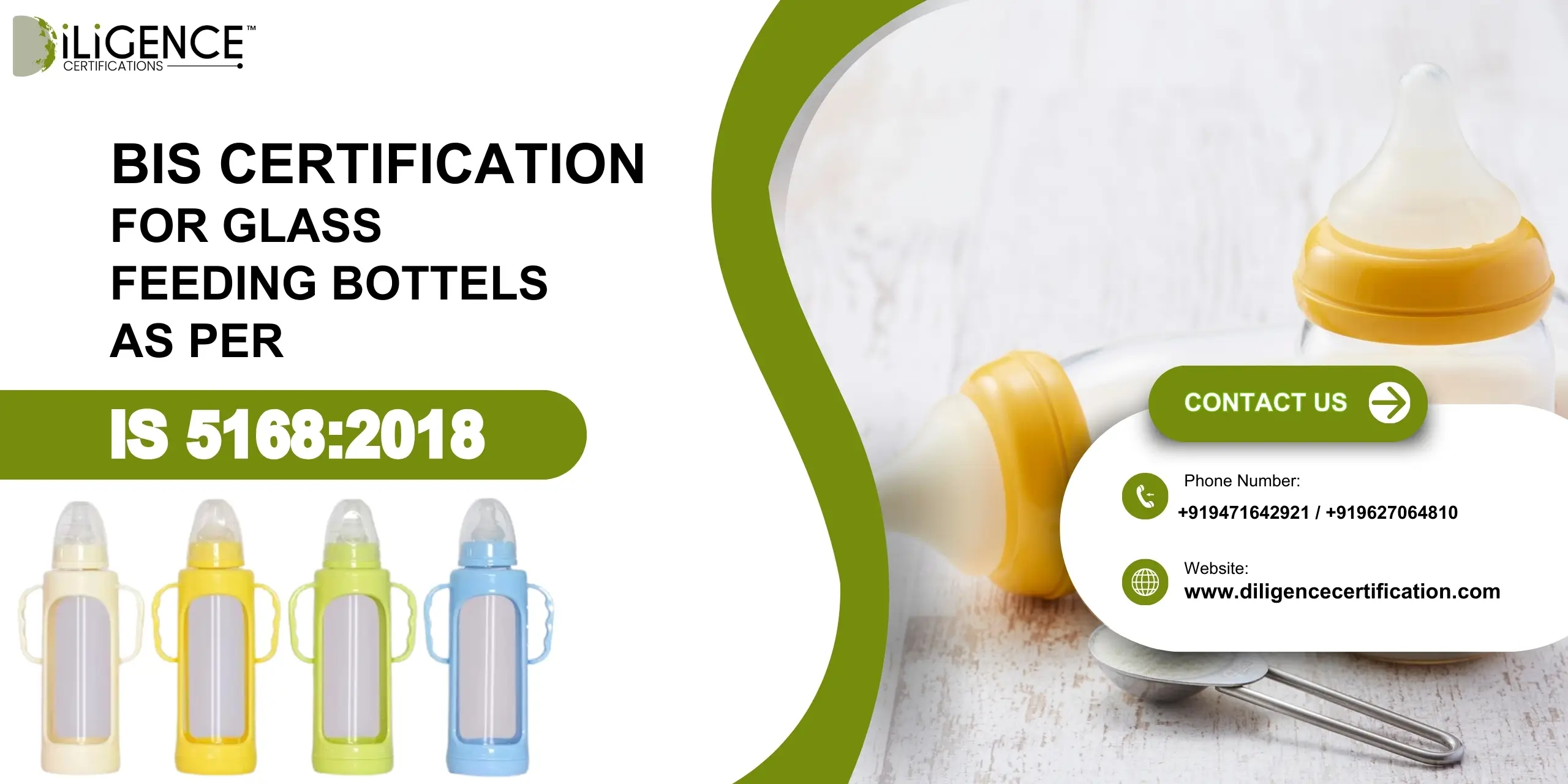 BIS For Glass Feeding Bottles