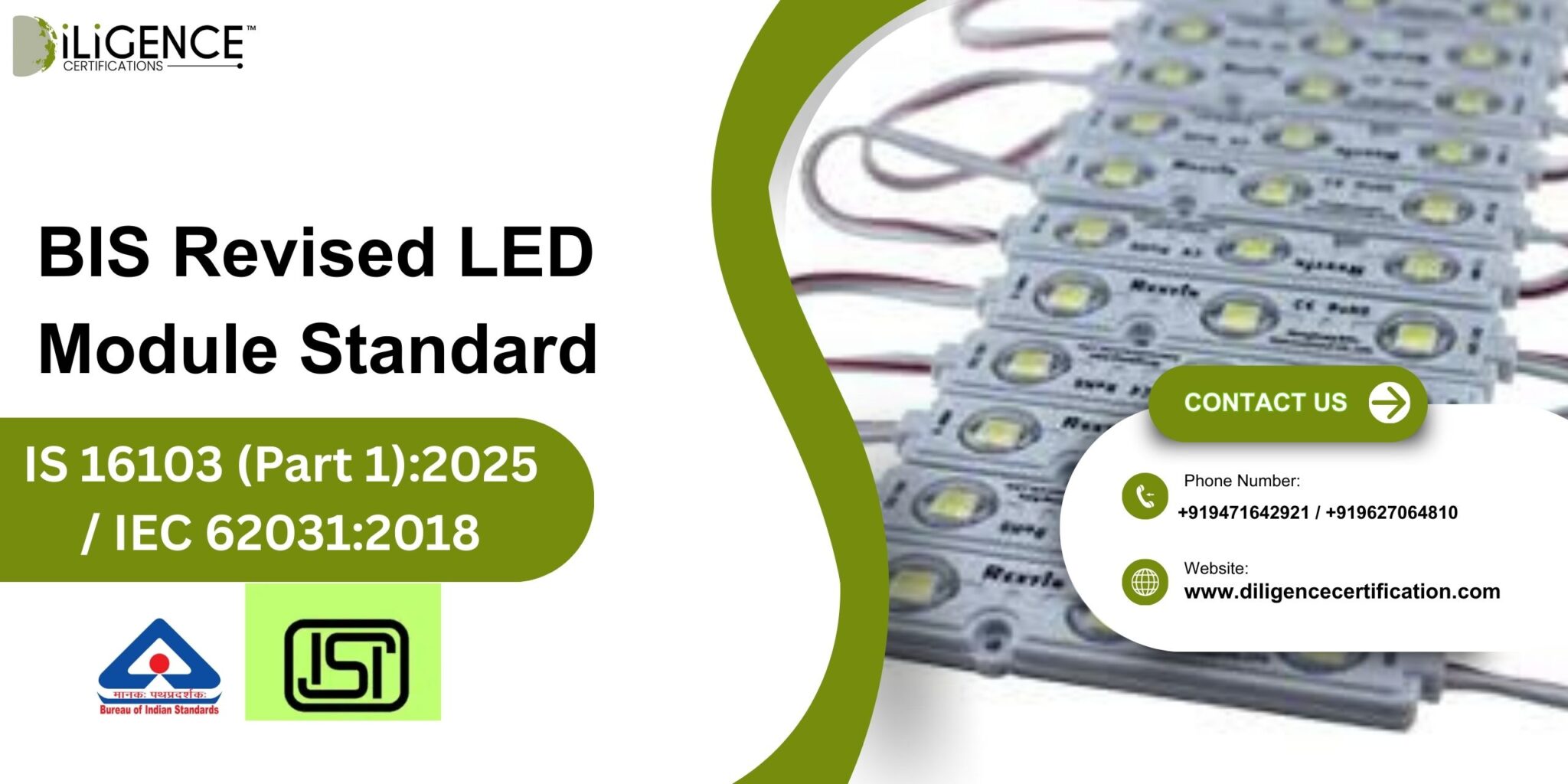 BIS Revised LED Module Standard To IS 16103 (Part 1):2025
