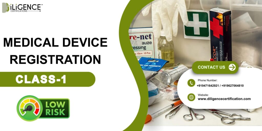 Class 1 medical device registration