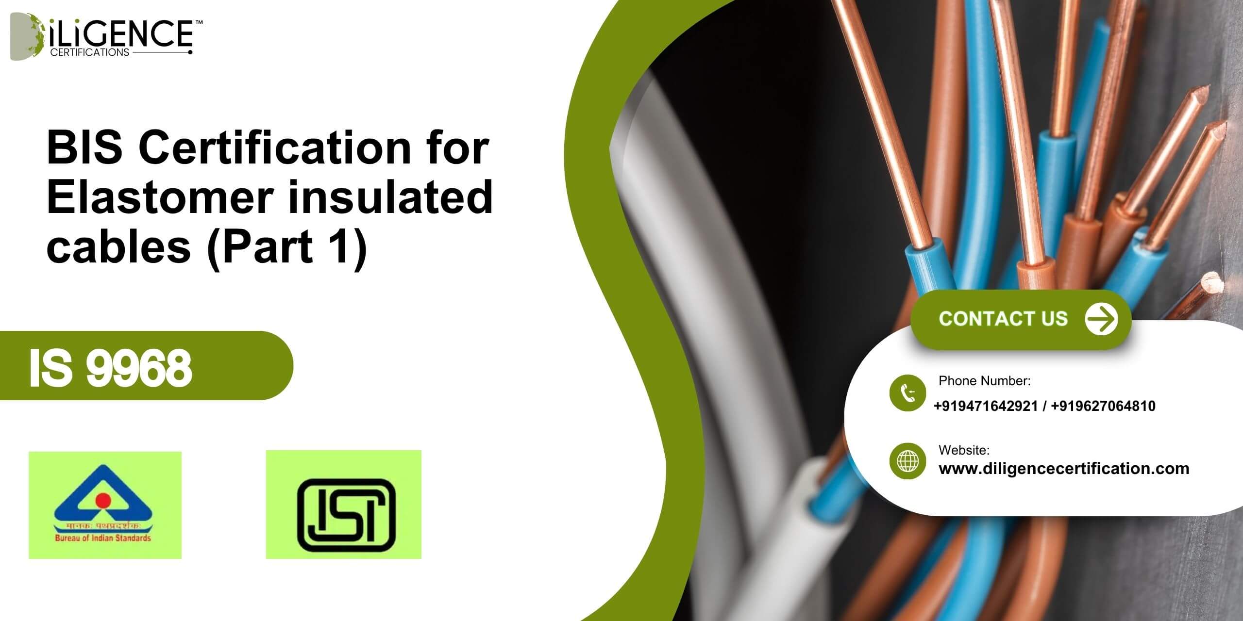 BIS Certification for insulated cables IS-9968