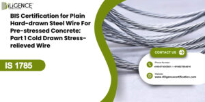 BIS Certification for Plain Hard-drawn Steel Wire For Pre-stressed Concrete Part 1 Cold Drawn Stress-relieved Wire
