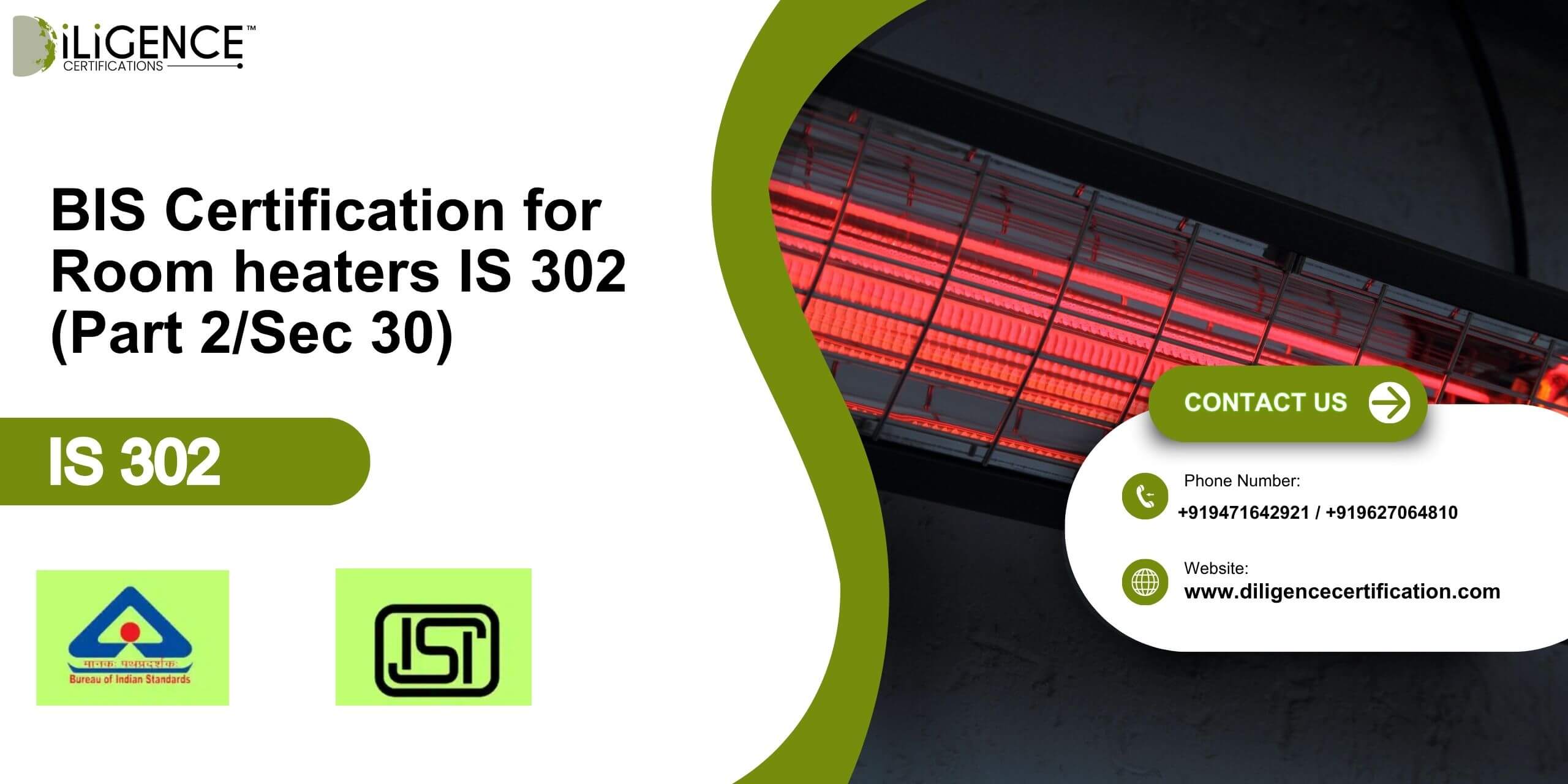 BIS Certification for Room heaters