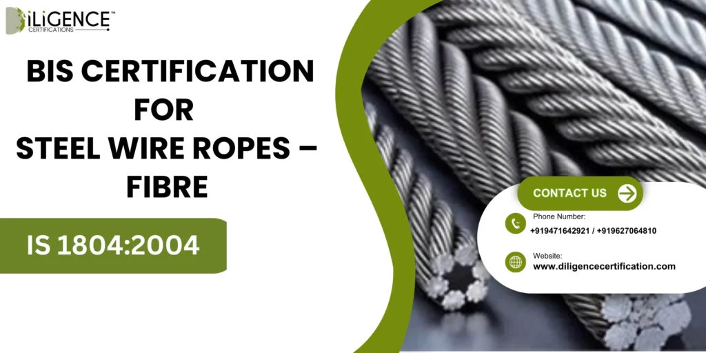 Steel Wire Ropes Fibre Main Cores