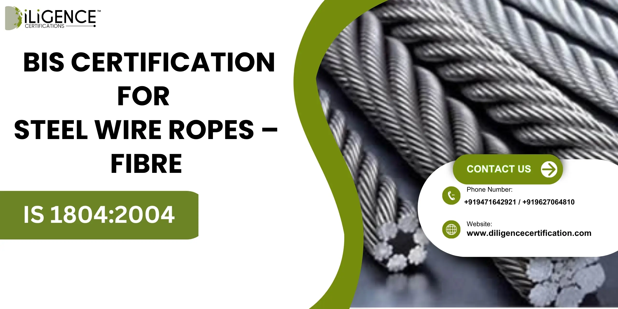 Steel Wire Ropes Fibre Main Cores