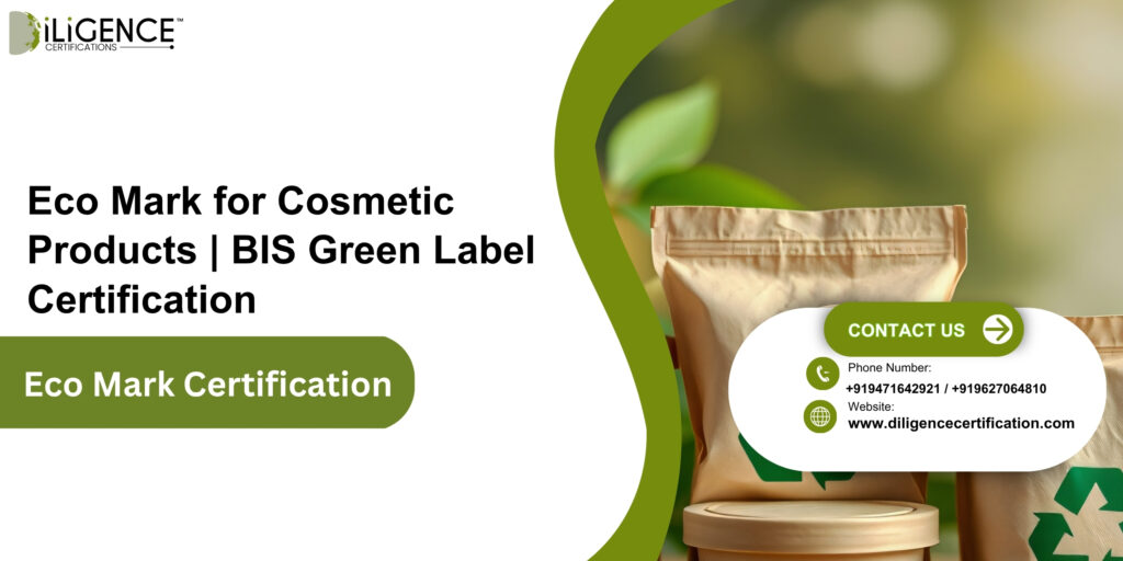 Eco mark logo for cosmetic