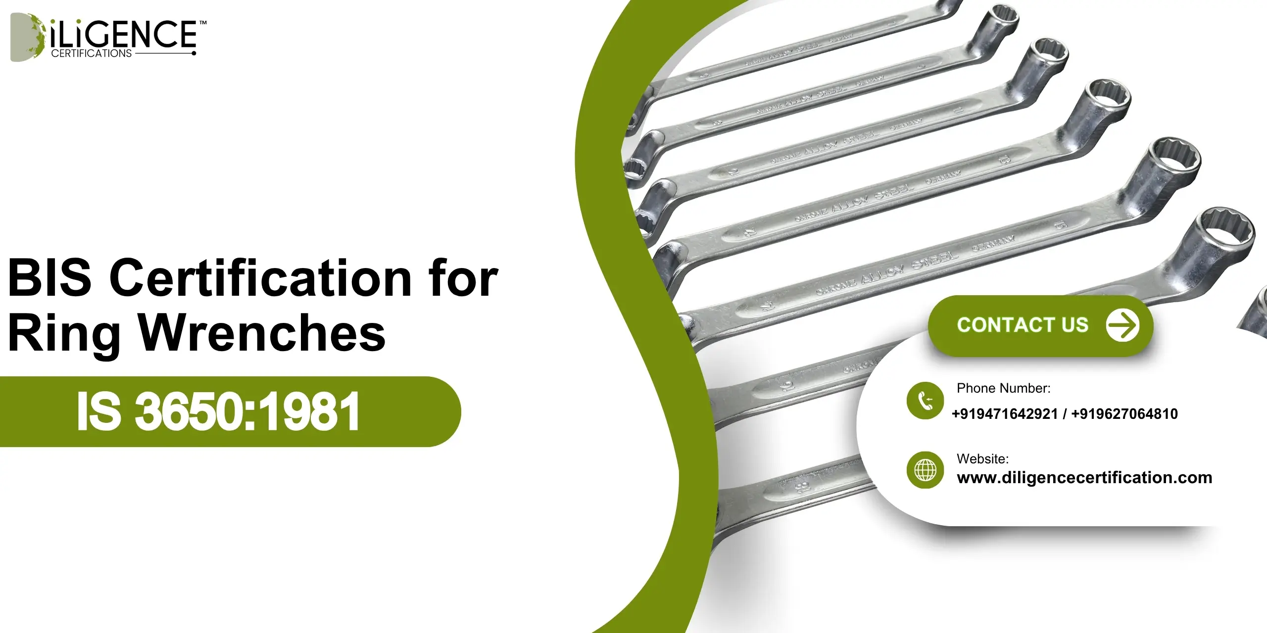 BIS Certification for Ring Wrenches