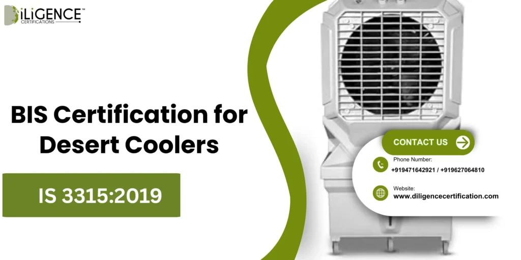 BIS Certification for Desert Coolers