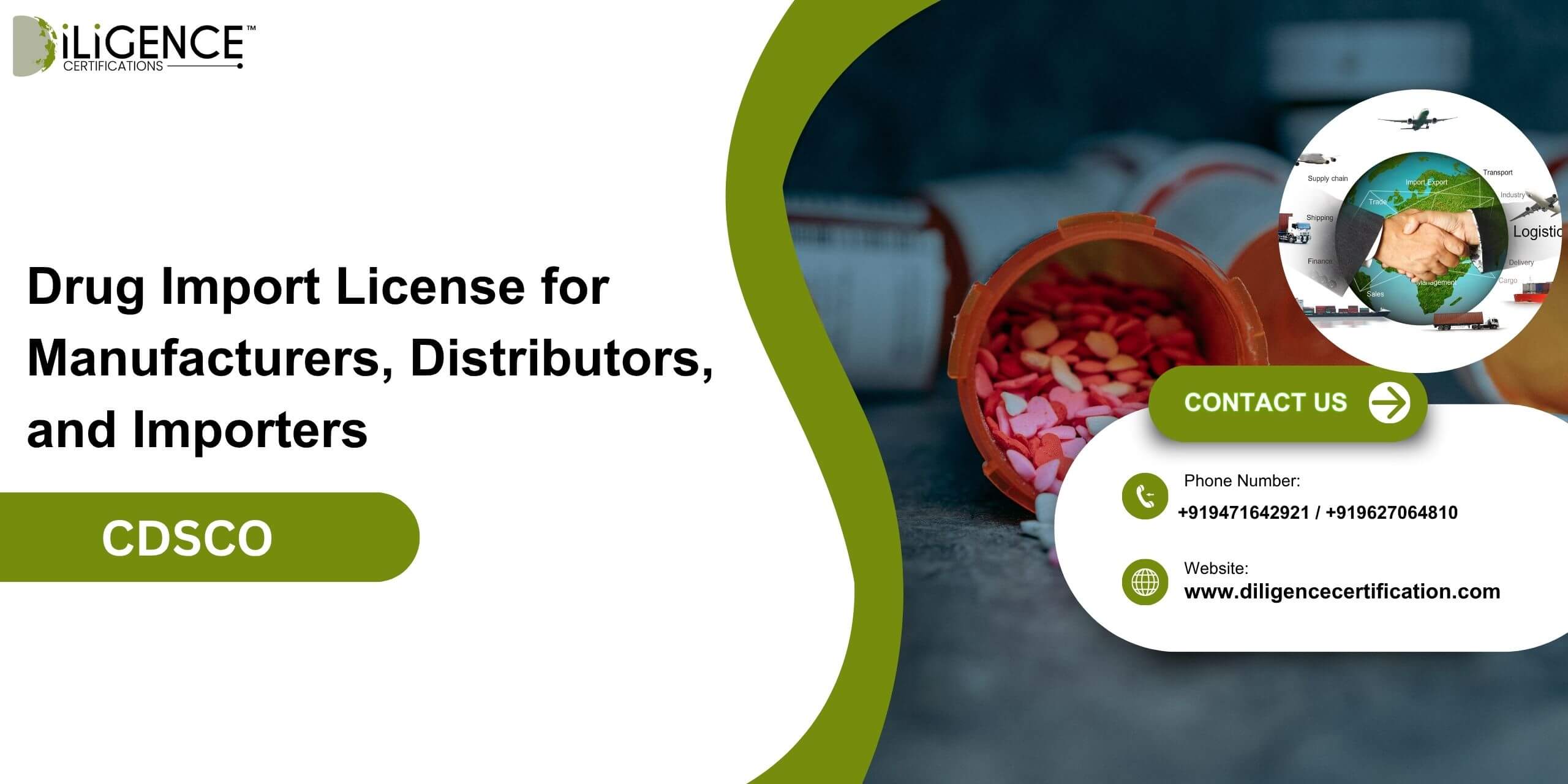 CDSCO Drug Import License