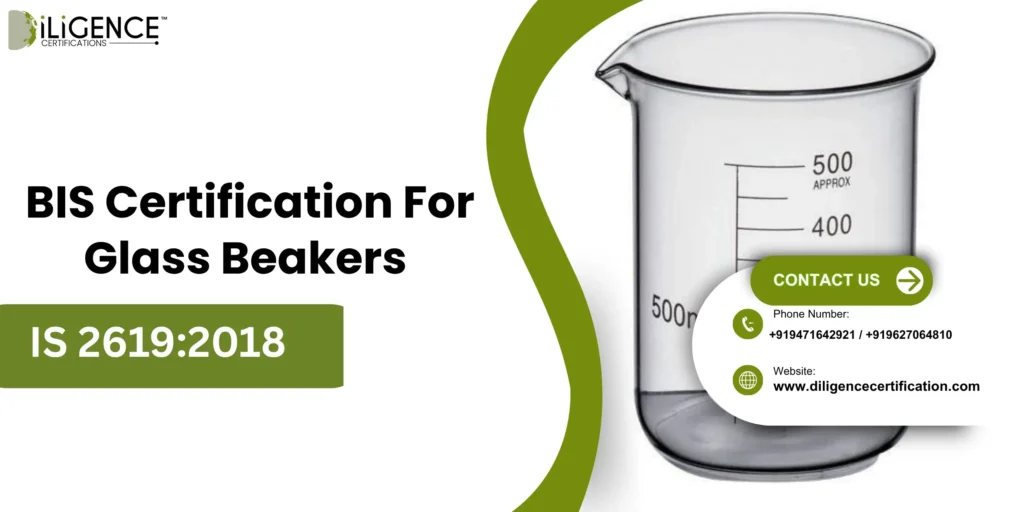 BIS Certification for glass beakers