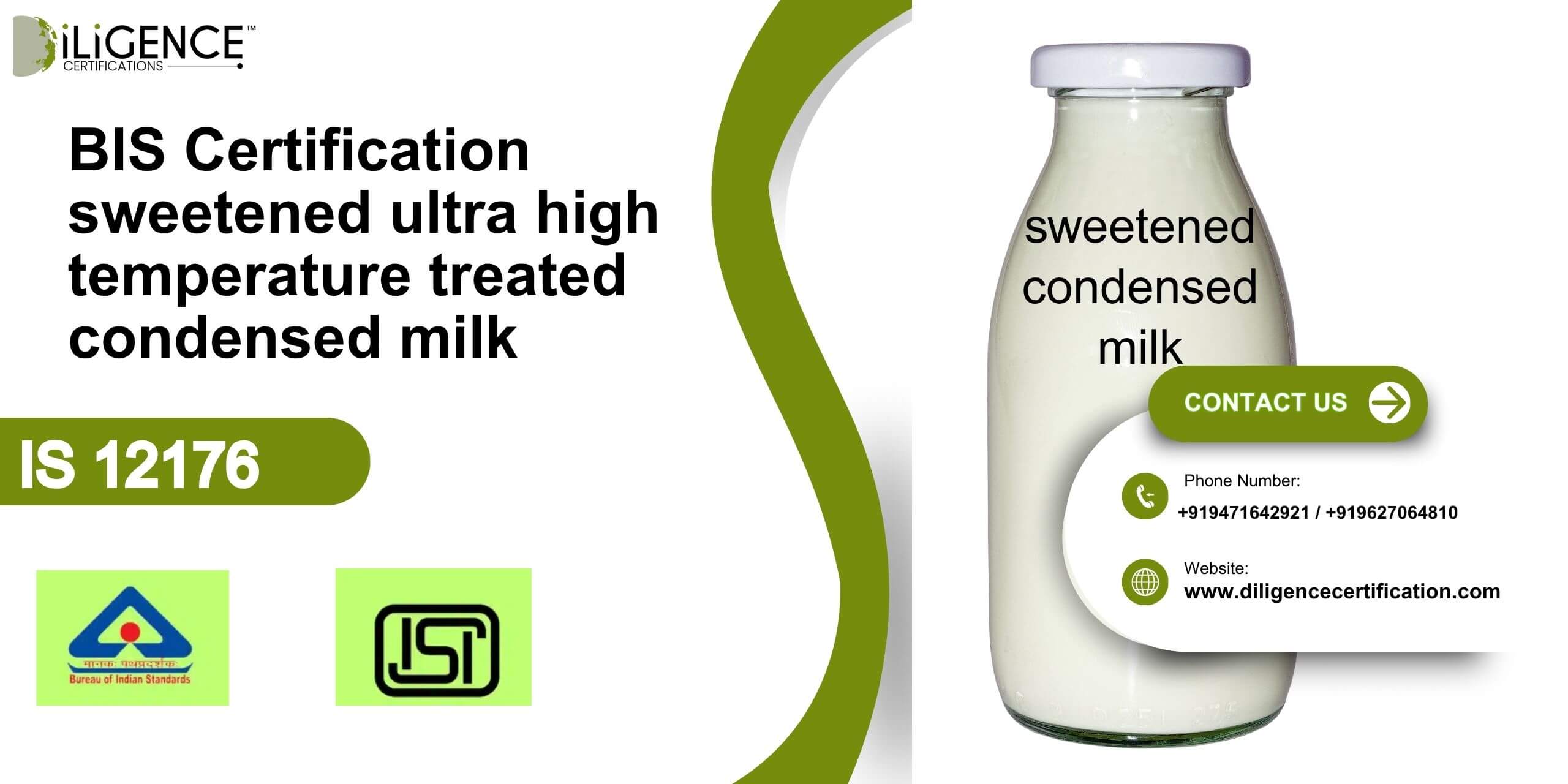 temperature treated condensed milk