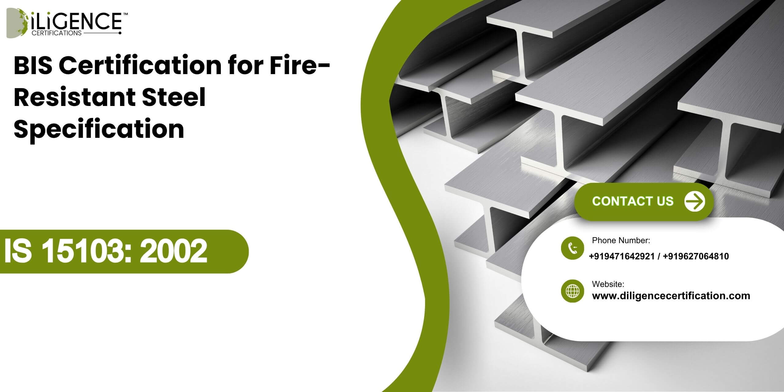 BIS Certification for Fire-Resistant Steel Specification under IS 15103 2002