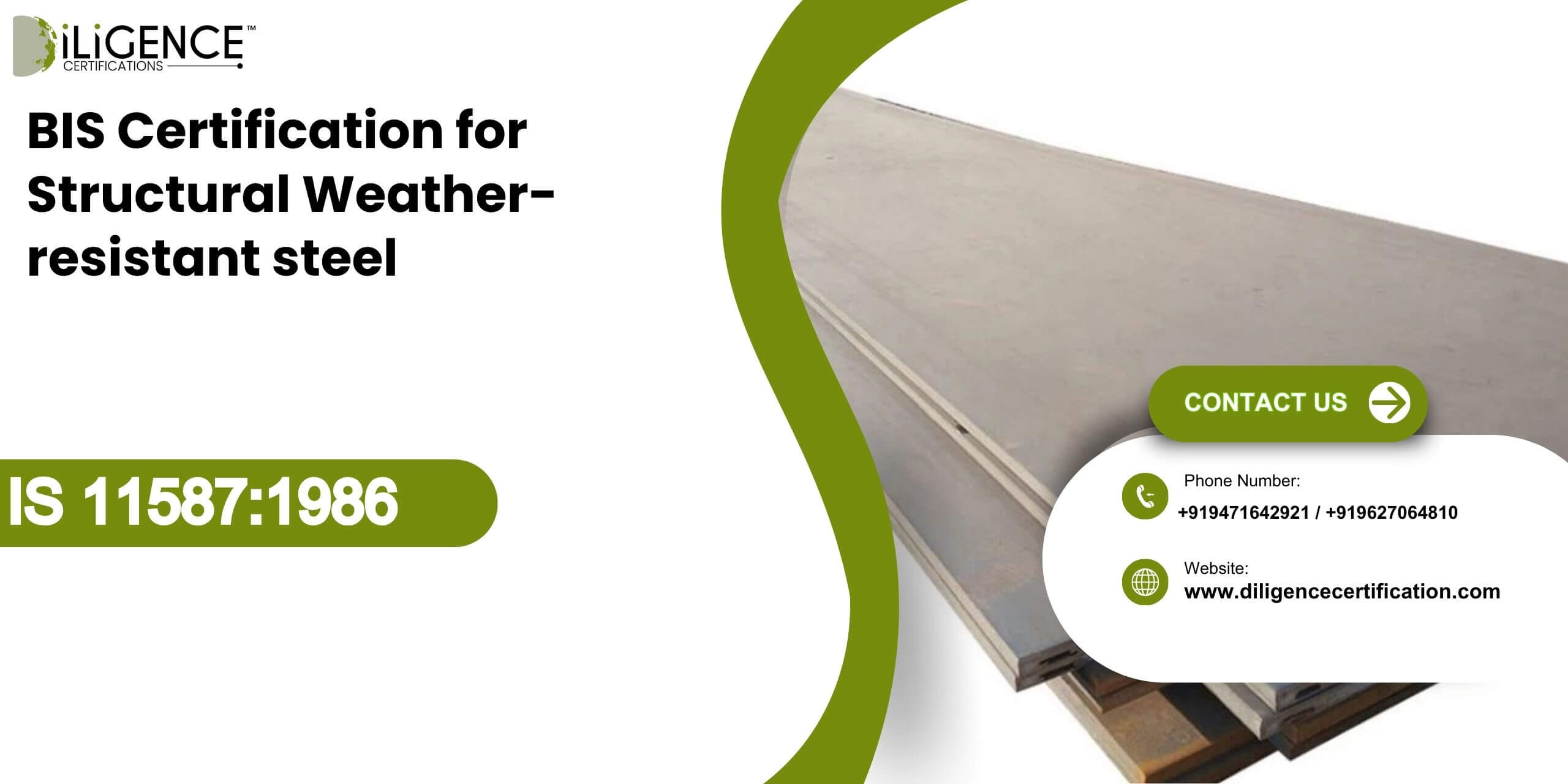 BIS Certification for Structural Weather-resistant steel under IS 115871986