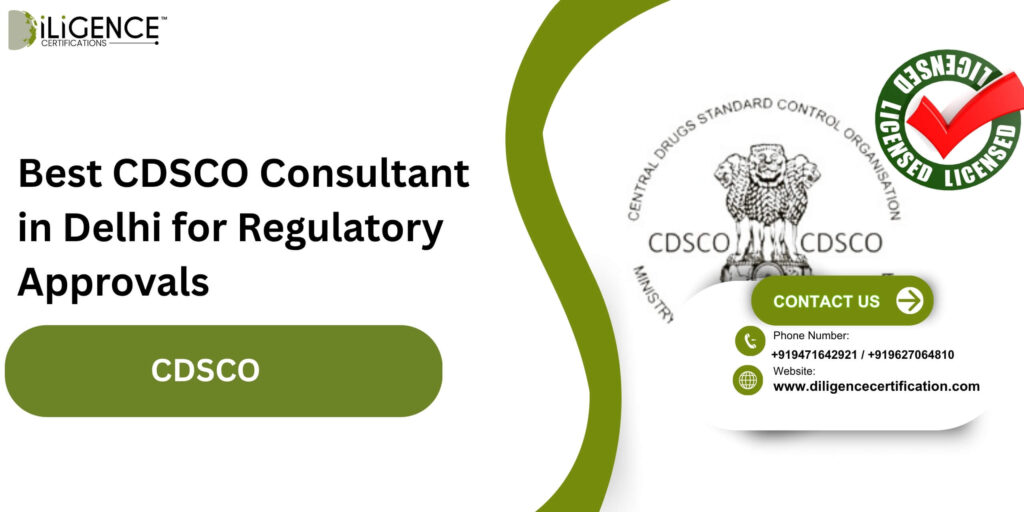 CDSCO Consultant in Delhi
