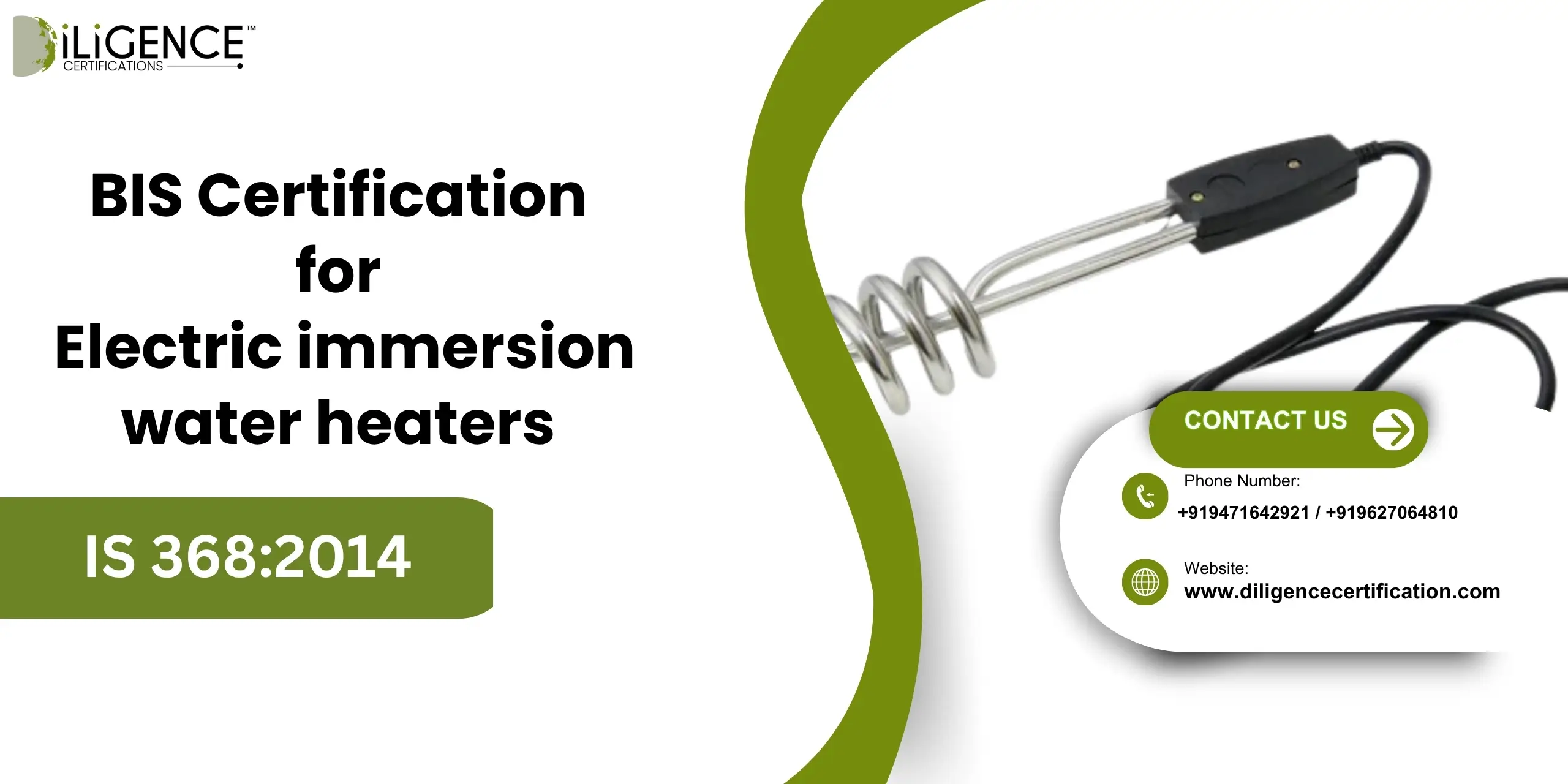 Electric Immersion Water Heaters