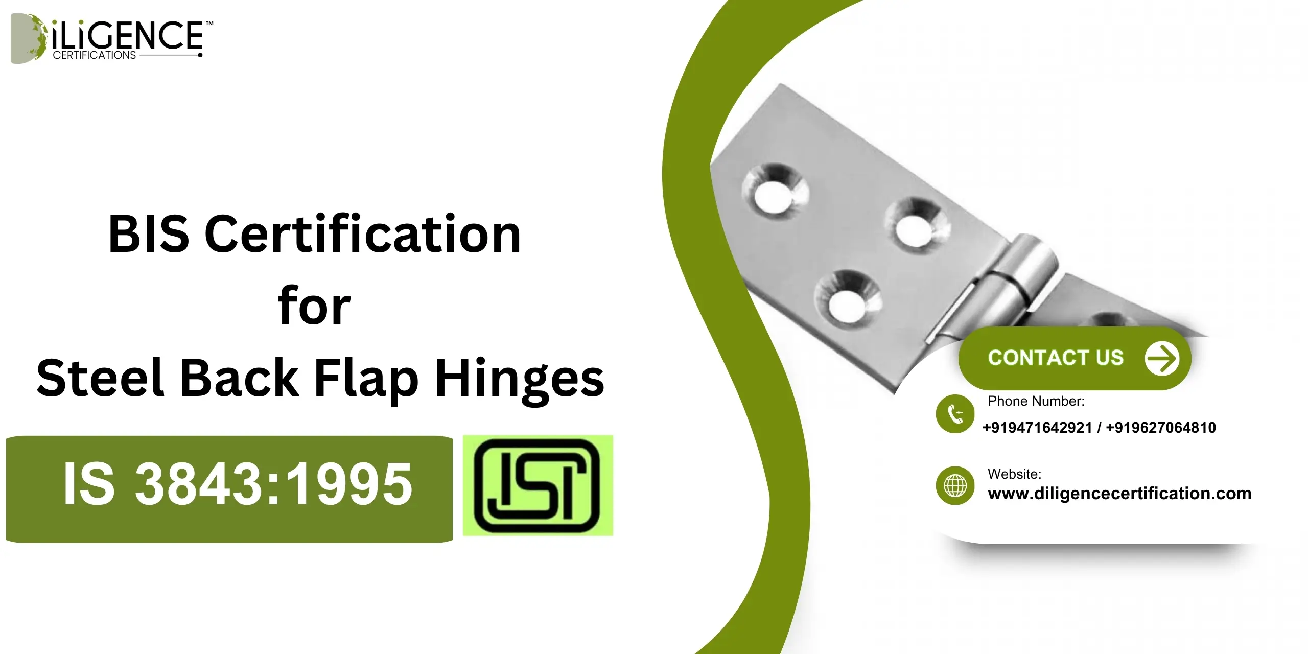 Steel Back Flap Hinges