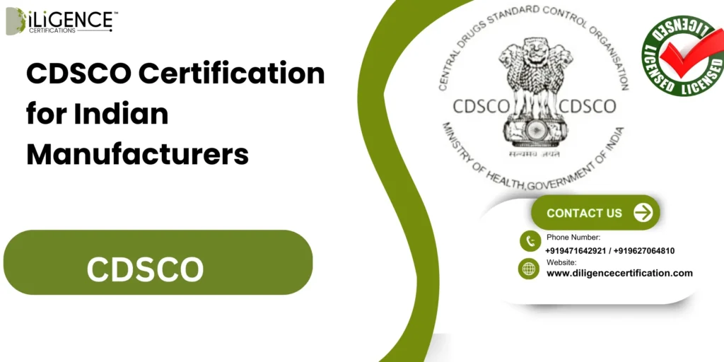 CDSCO Certification