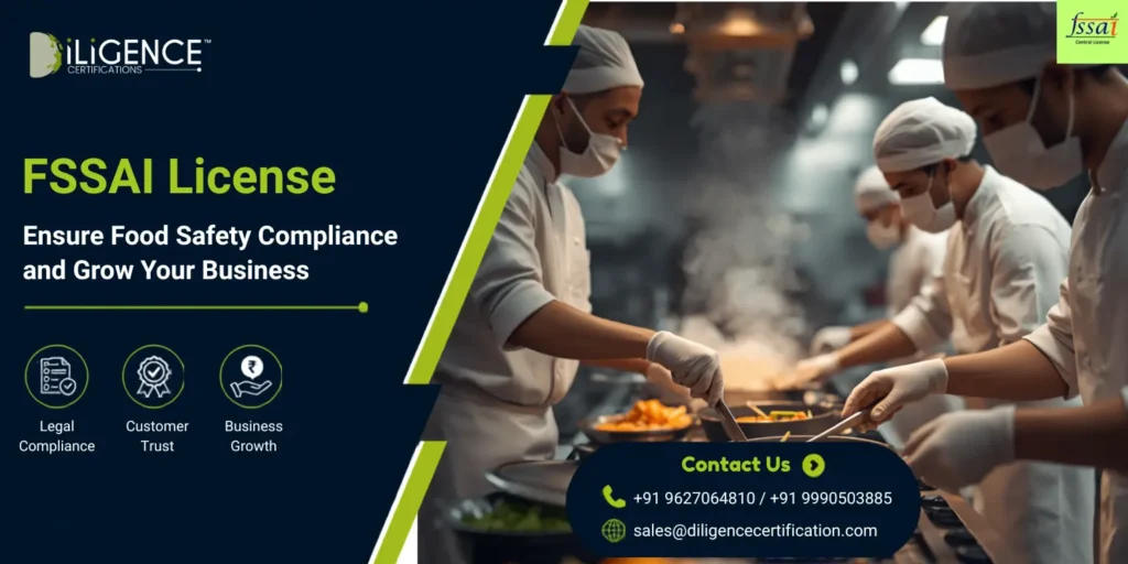 fssai licence with diligence certification for restaurents