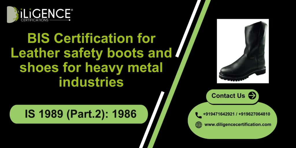 Leather safety boots and shoes