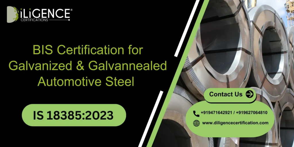 BIS Certification for Galvanized