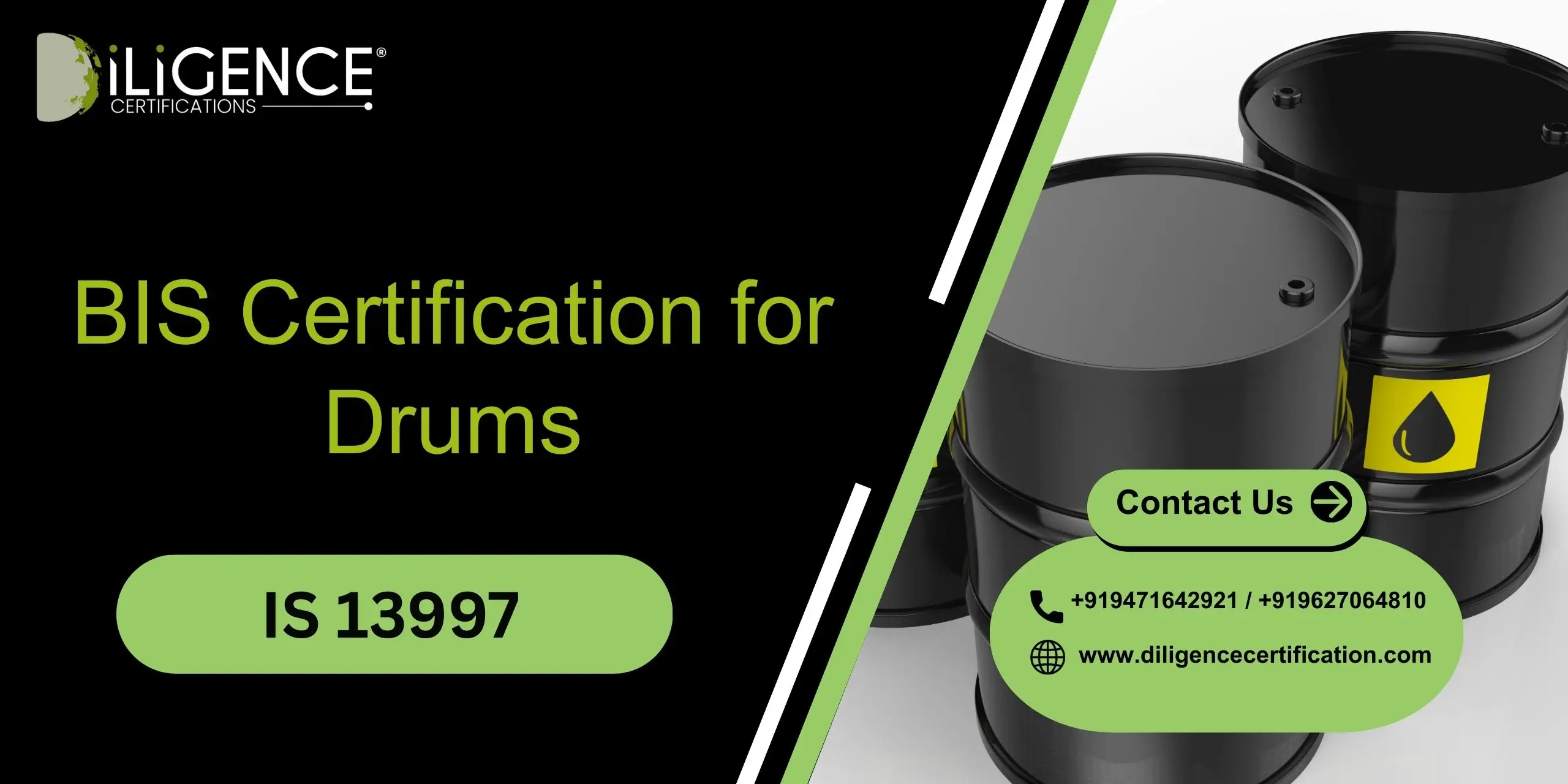 BIS Certification for Drums