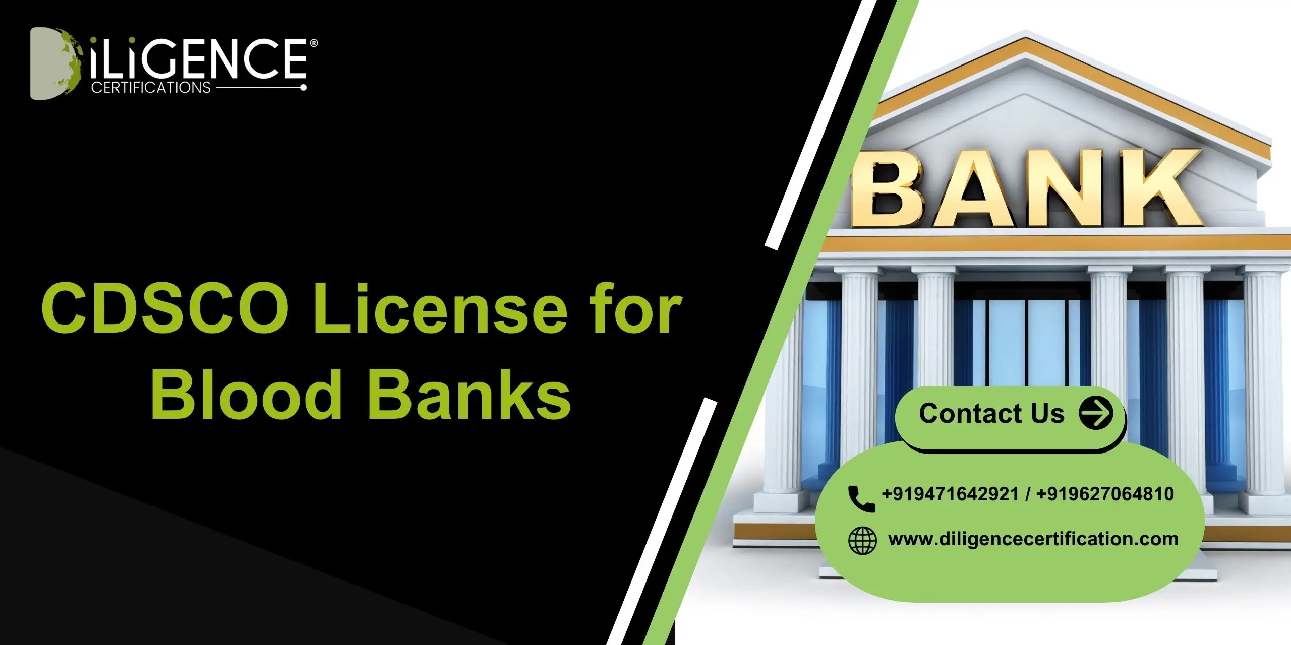 CDSCO License for Blood Banks