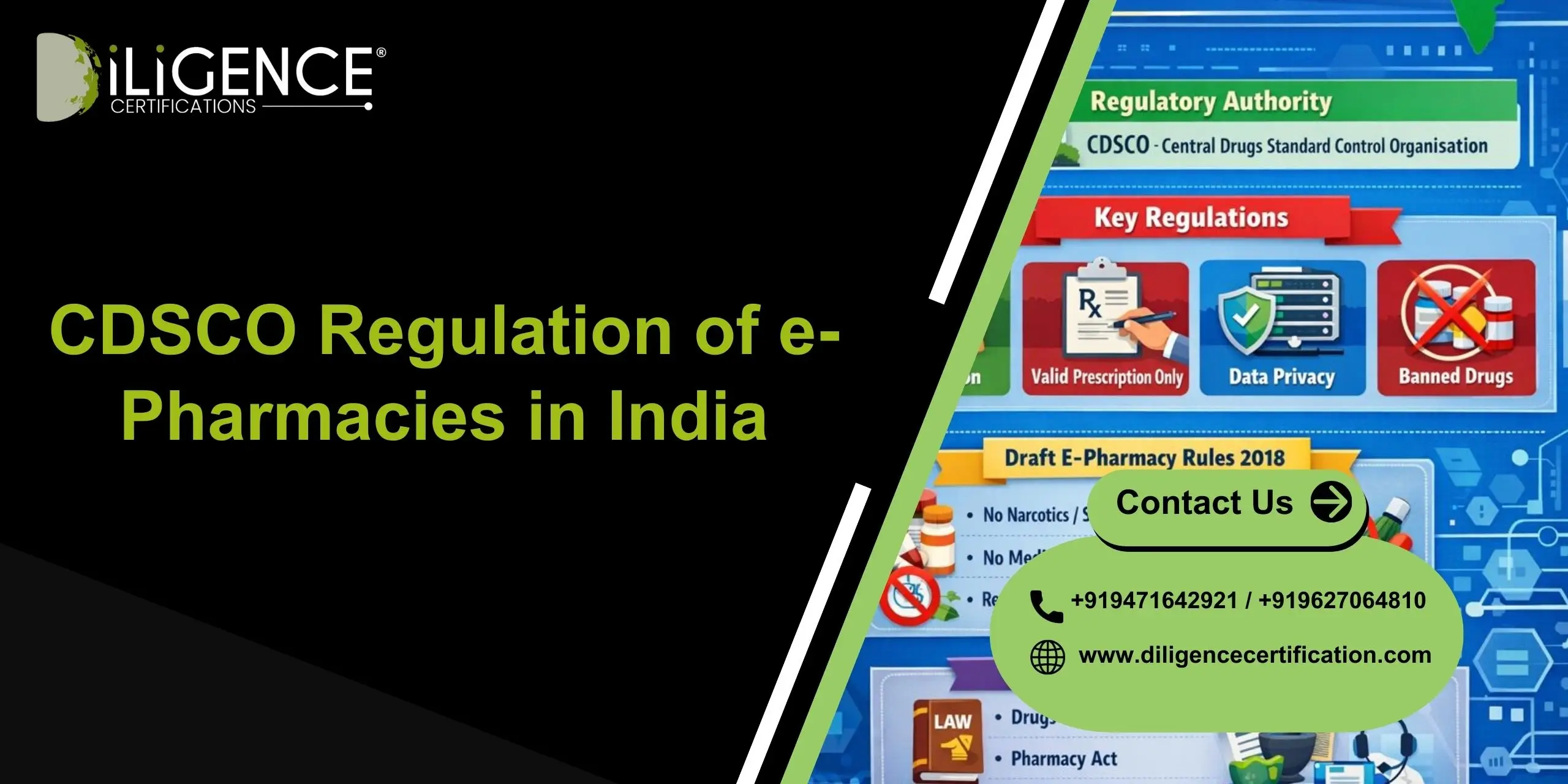 CDSCO Regulation of e-Pharmacies in India