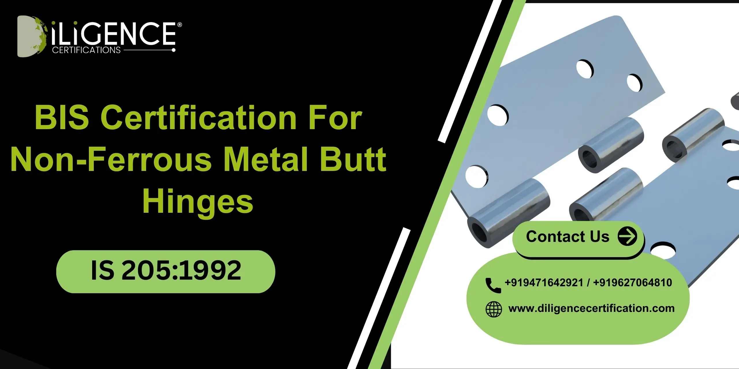Non-Ferrous Metal Butt Hinges