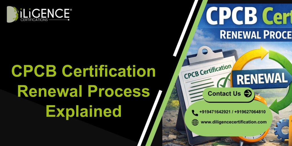 CPCB Certification Renewal Process