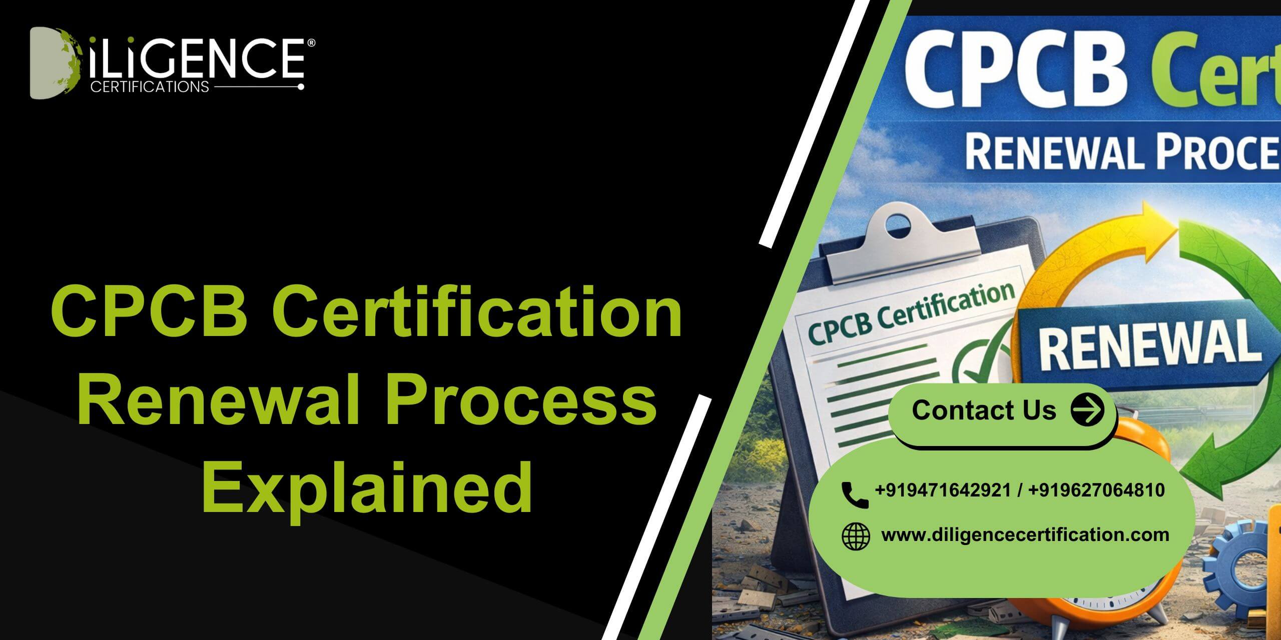 CPCB Certification Renewal Process